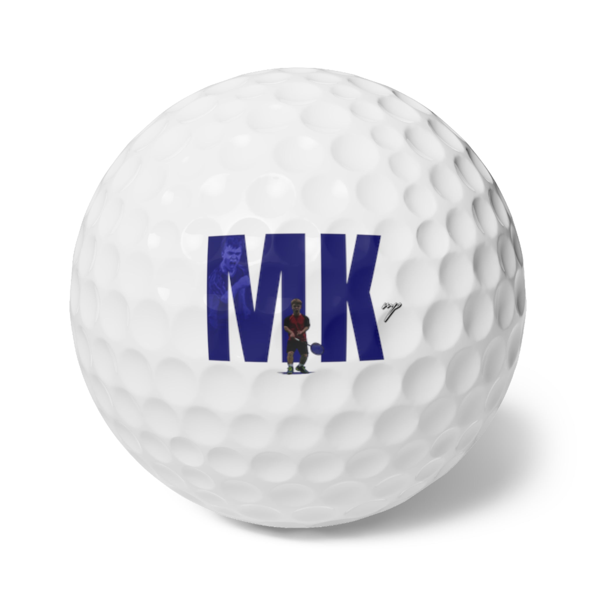 Miles Krajewski Golf Balls, 6pc