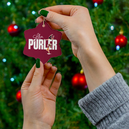 Lilia Purler Ceramic Ornament