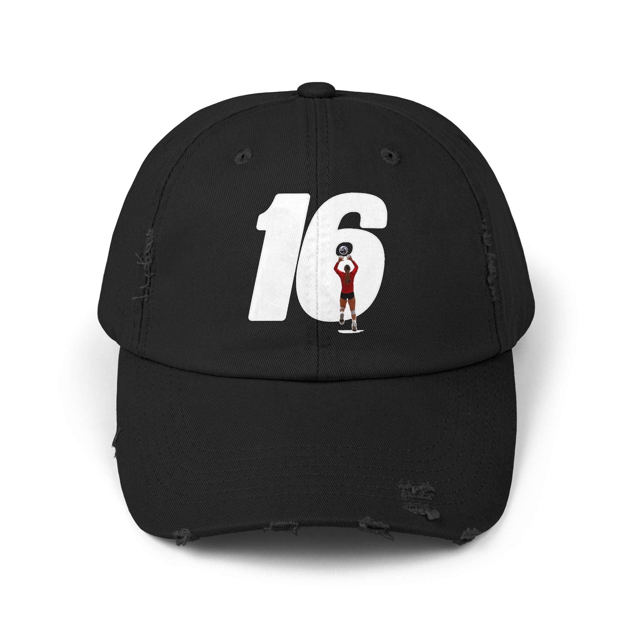 Maddie Wojdyla Distressed Dad Cap