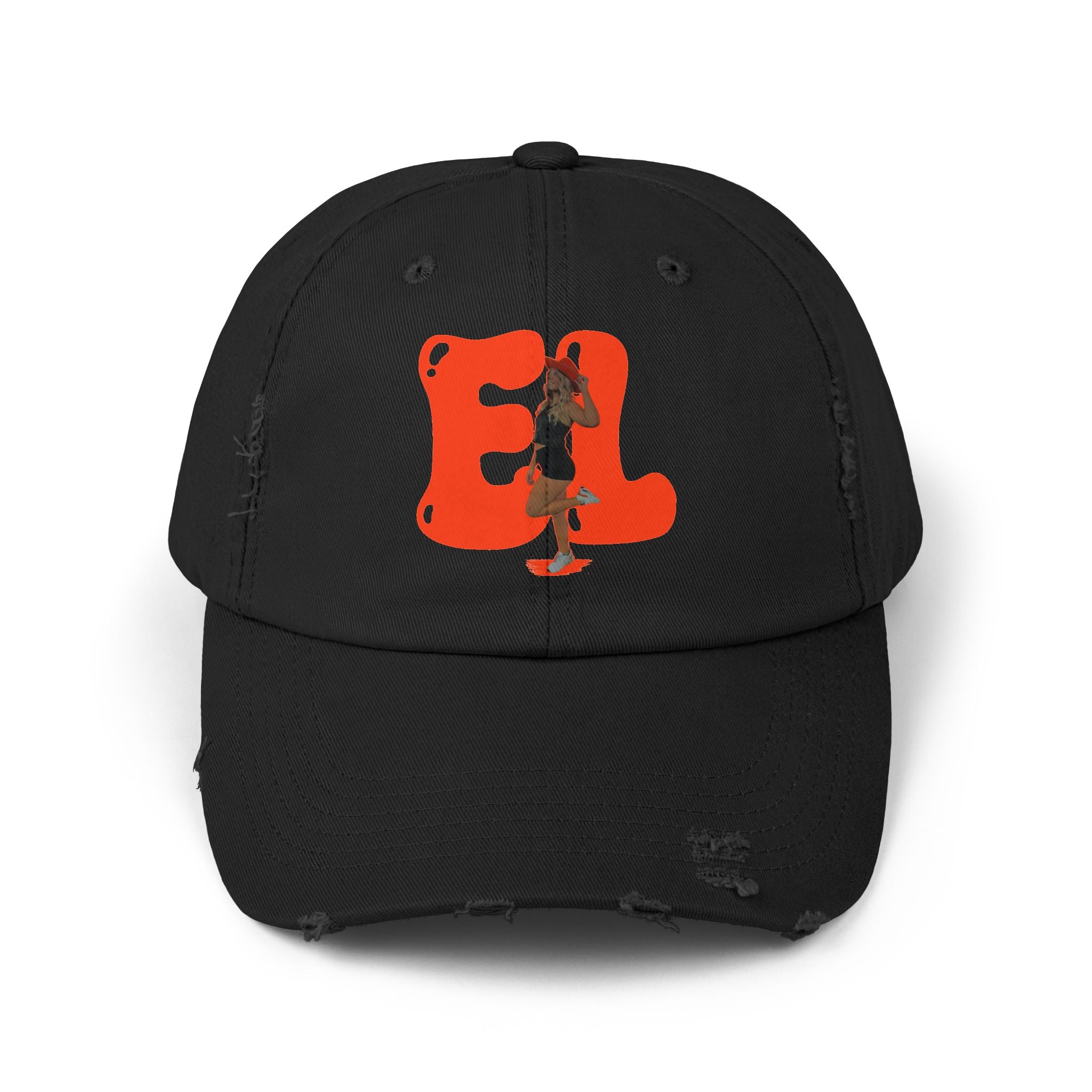 Emma Longeuay Distressed Dad Cap