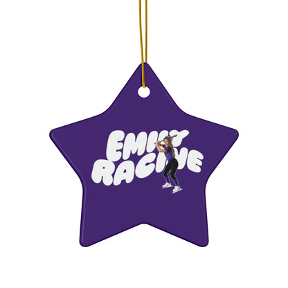 Emily Racine Ceramic Ornament