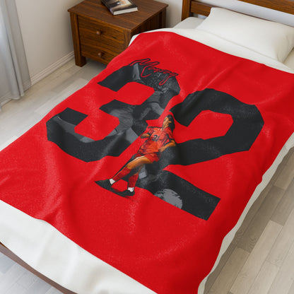 Michelle Monroy Velveteen Plush Blanket