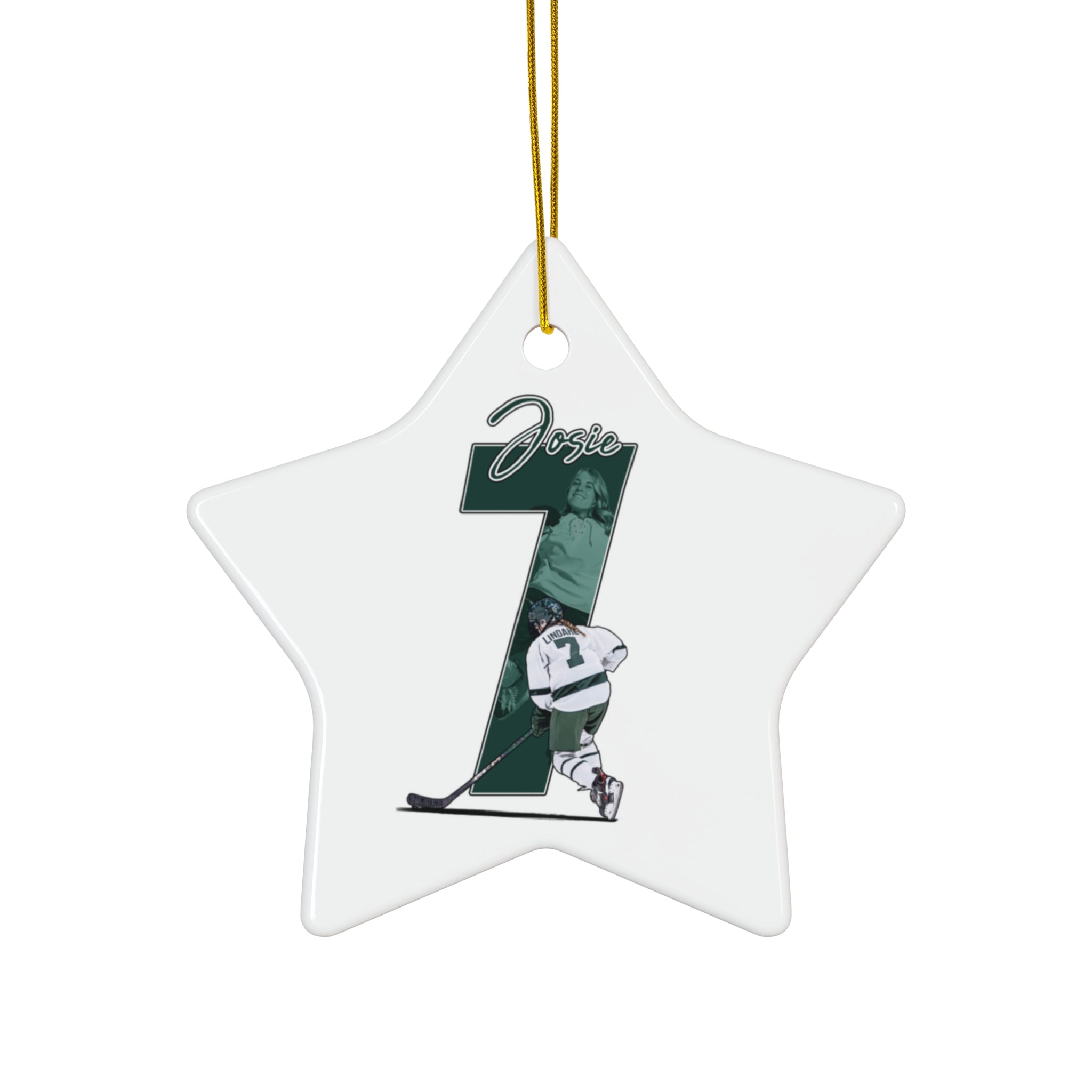 Josie Lindahl Ceramic Ornament