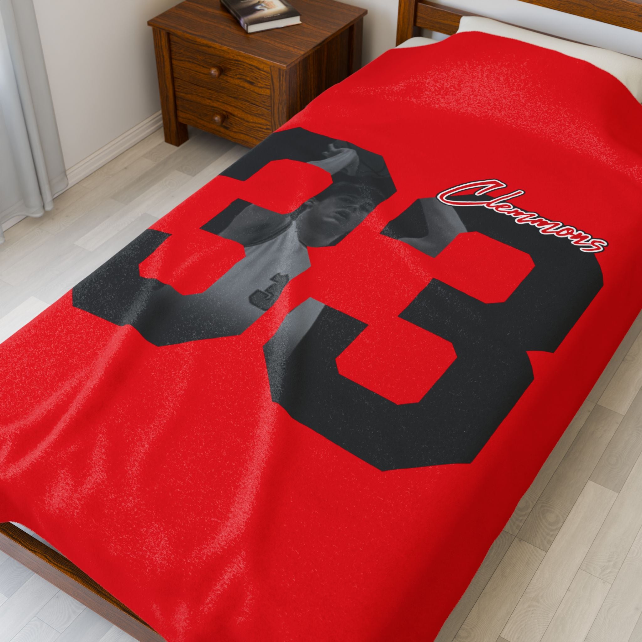 Gabe Clemmons Velveteen Plush Blanket