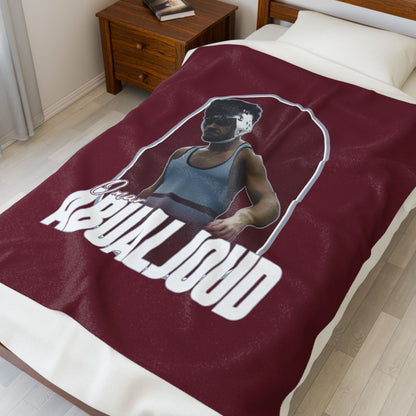 Omar Abualjoud Velveteen Plush Blanket