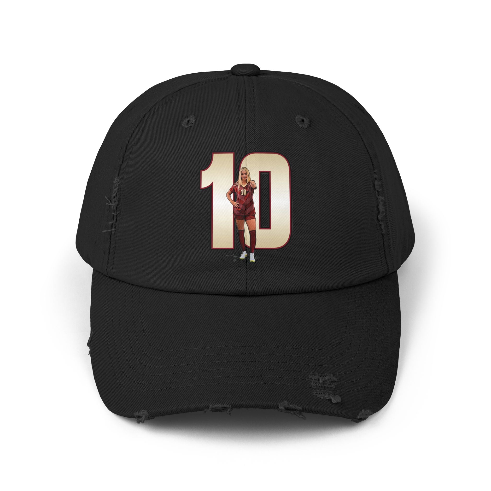 Tess Barrett Distressed Dad Cap