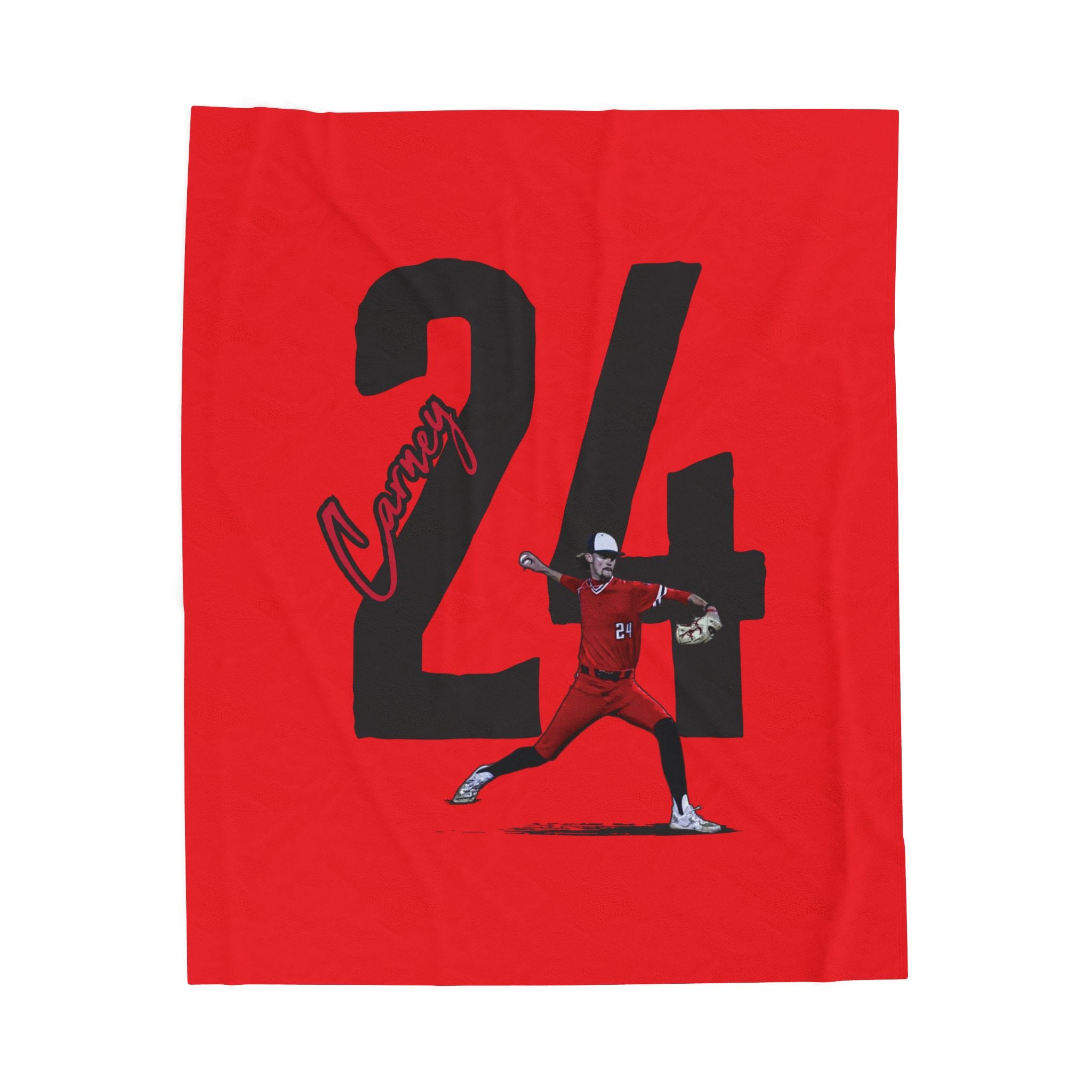 Colin Carney Velveteen Plush Blanket