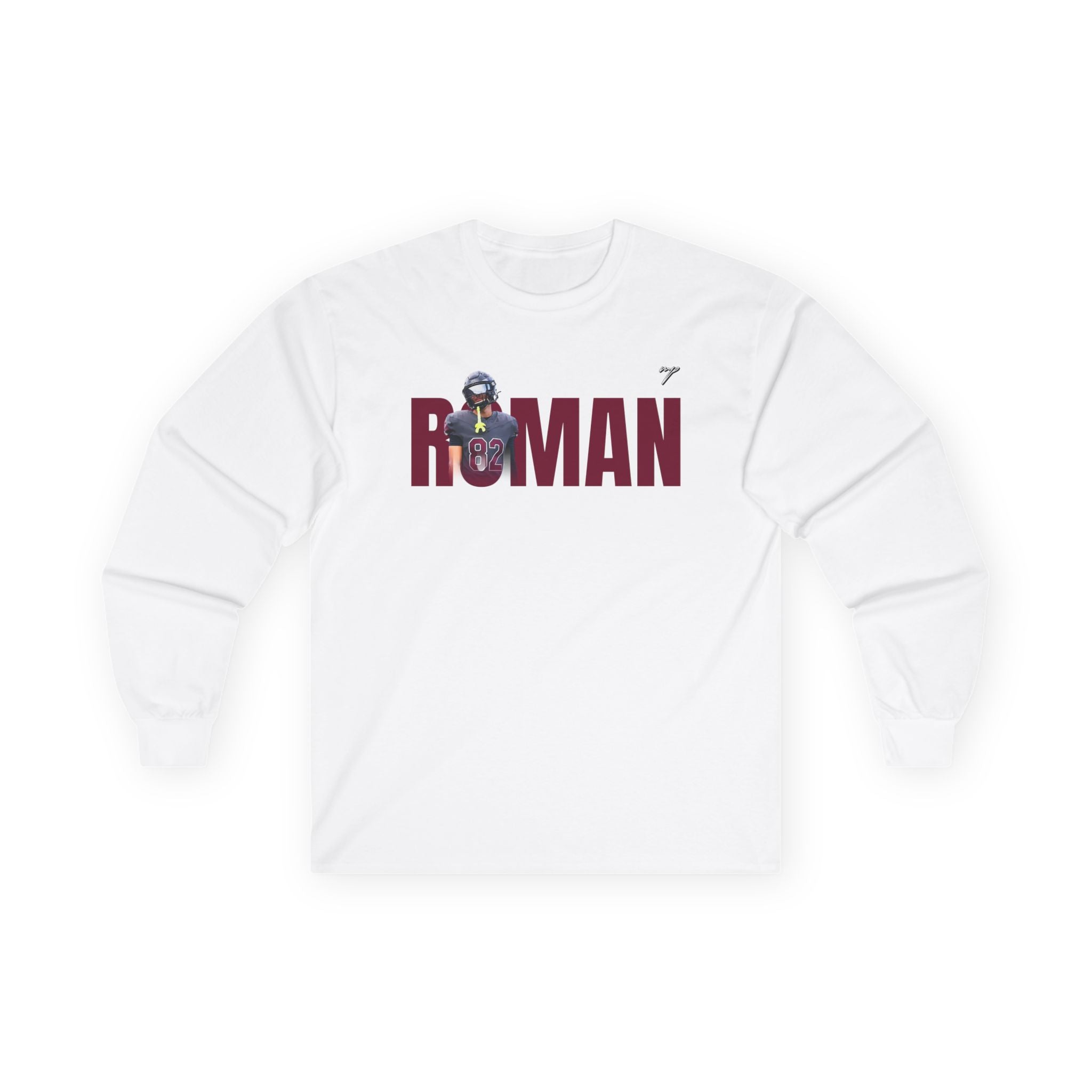 Roman Stamps Long Sleeve Tee