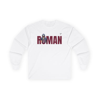 Roman Stamps Long Sleeve Tee