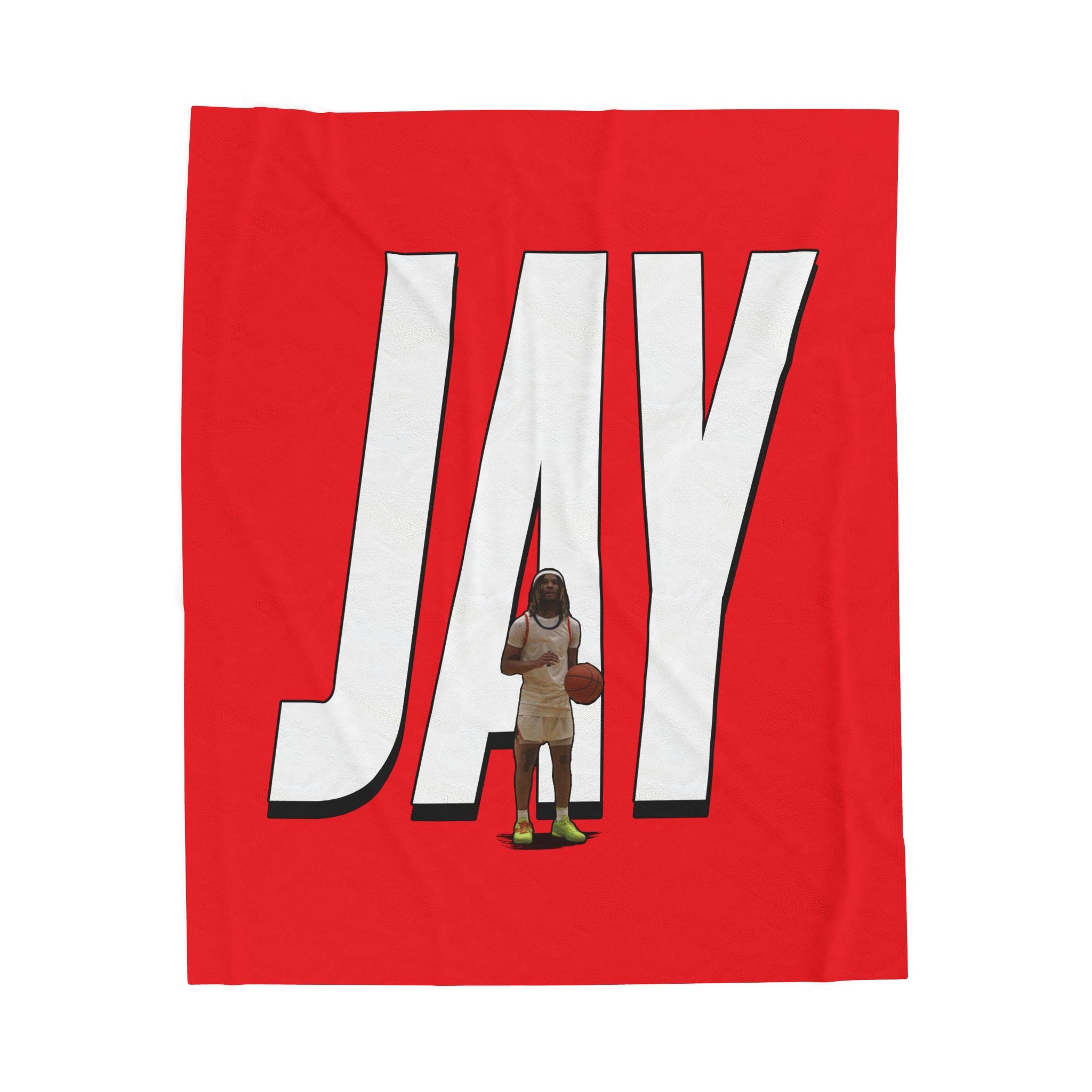 Jeremiah Hall Velveteen Plush Blanket