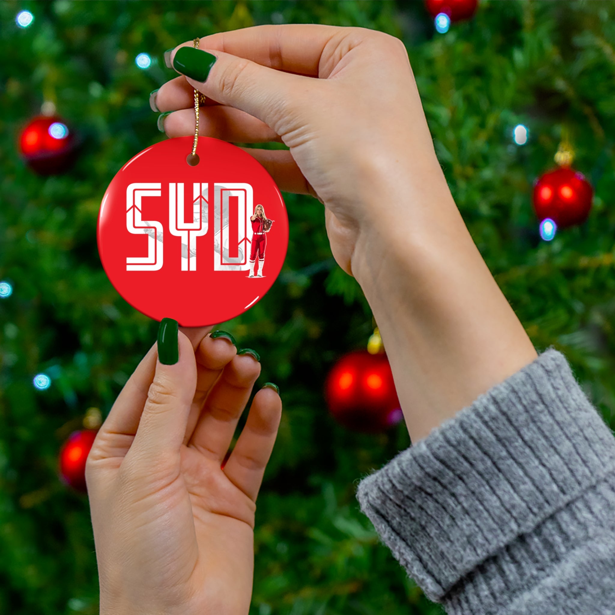 Sydney Spear Ceramic Ornament