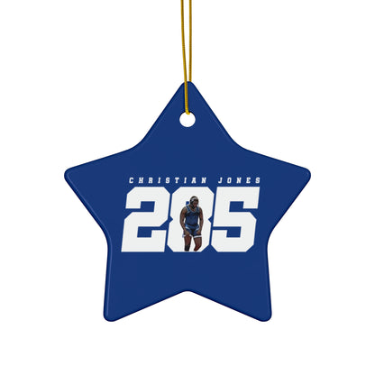Christian Jones Ceramic Ornament