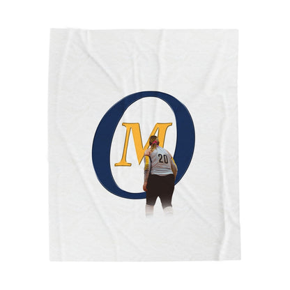 Olivia Mccollum Velveteen Plush Blanket