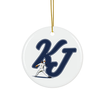 Kaleb Jockel Ceramic Ornament