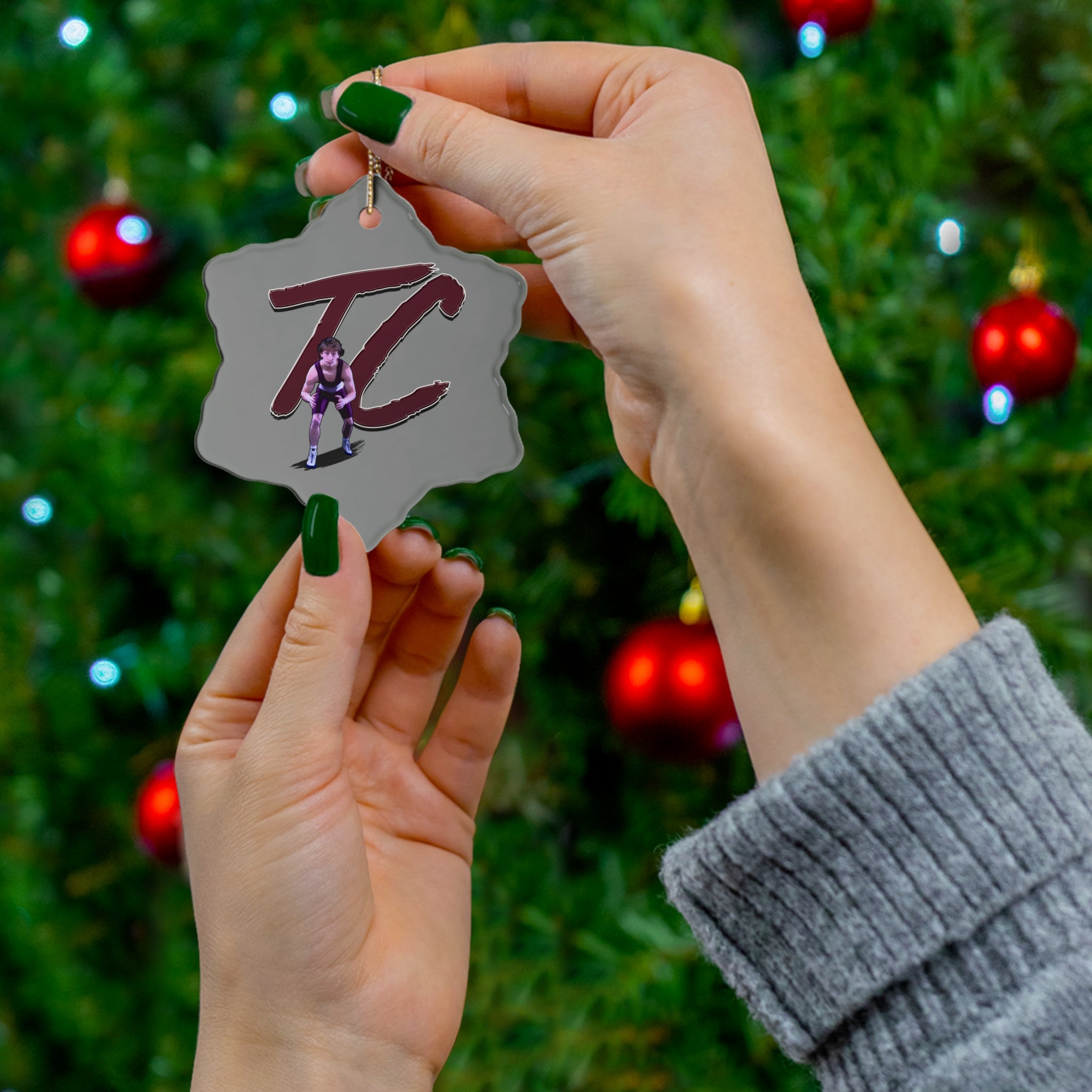 Treynor Curtin Ceramic Ornament