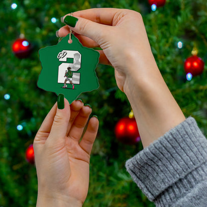 Caleb Drake Ceramic Ornament