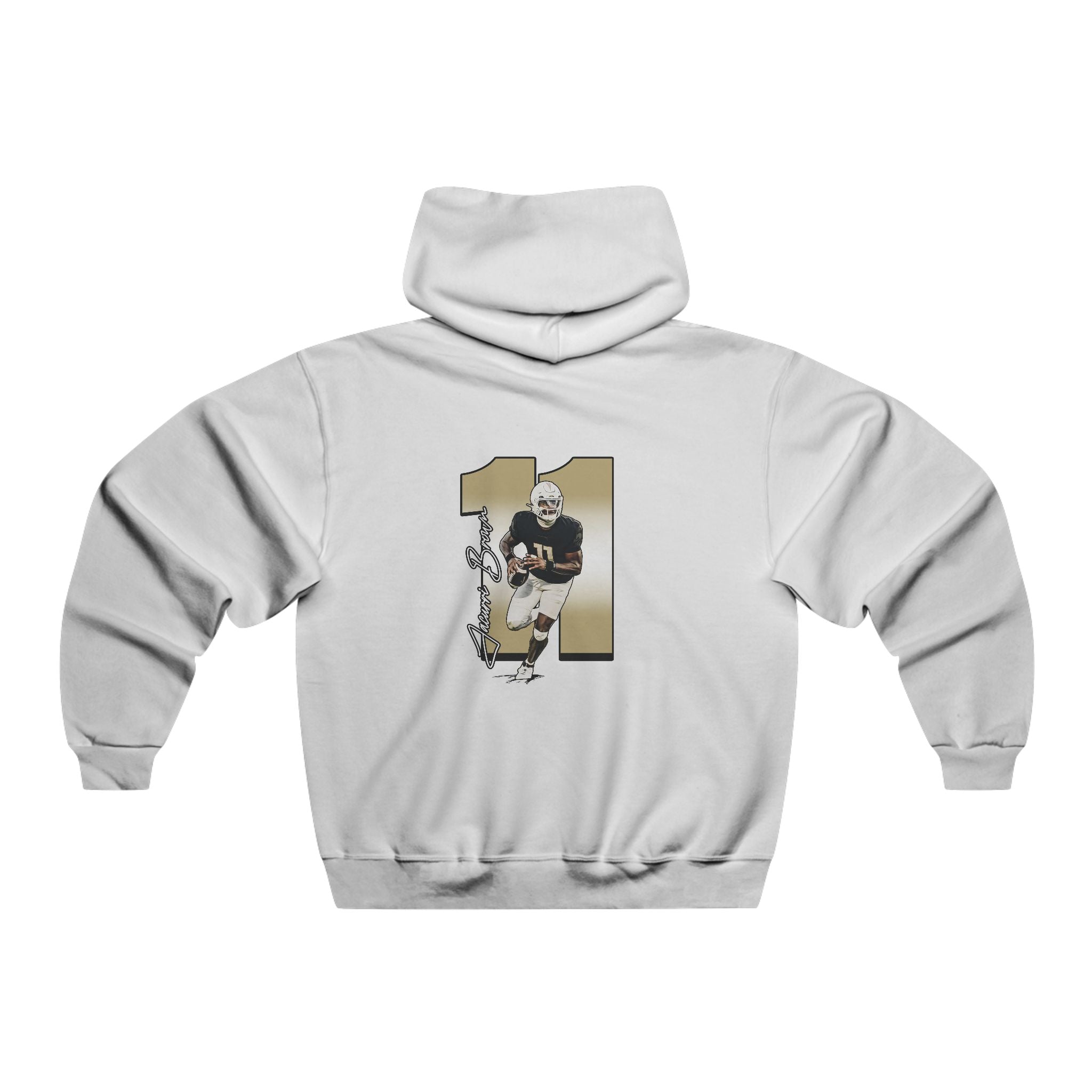 Jacurri Brown Vintage Hoodie