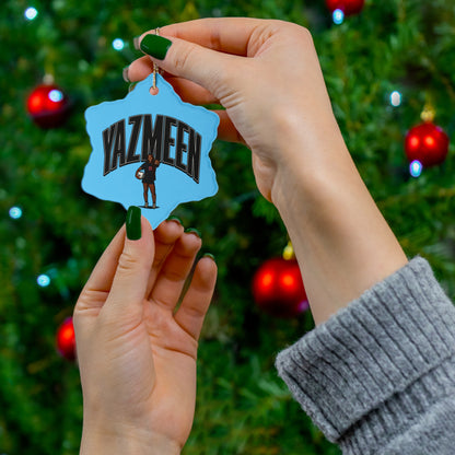 Yazmeen Smith Ceramic Ornament