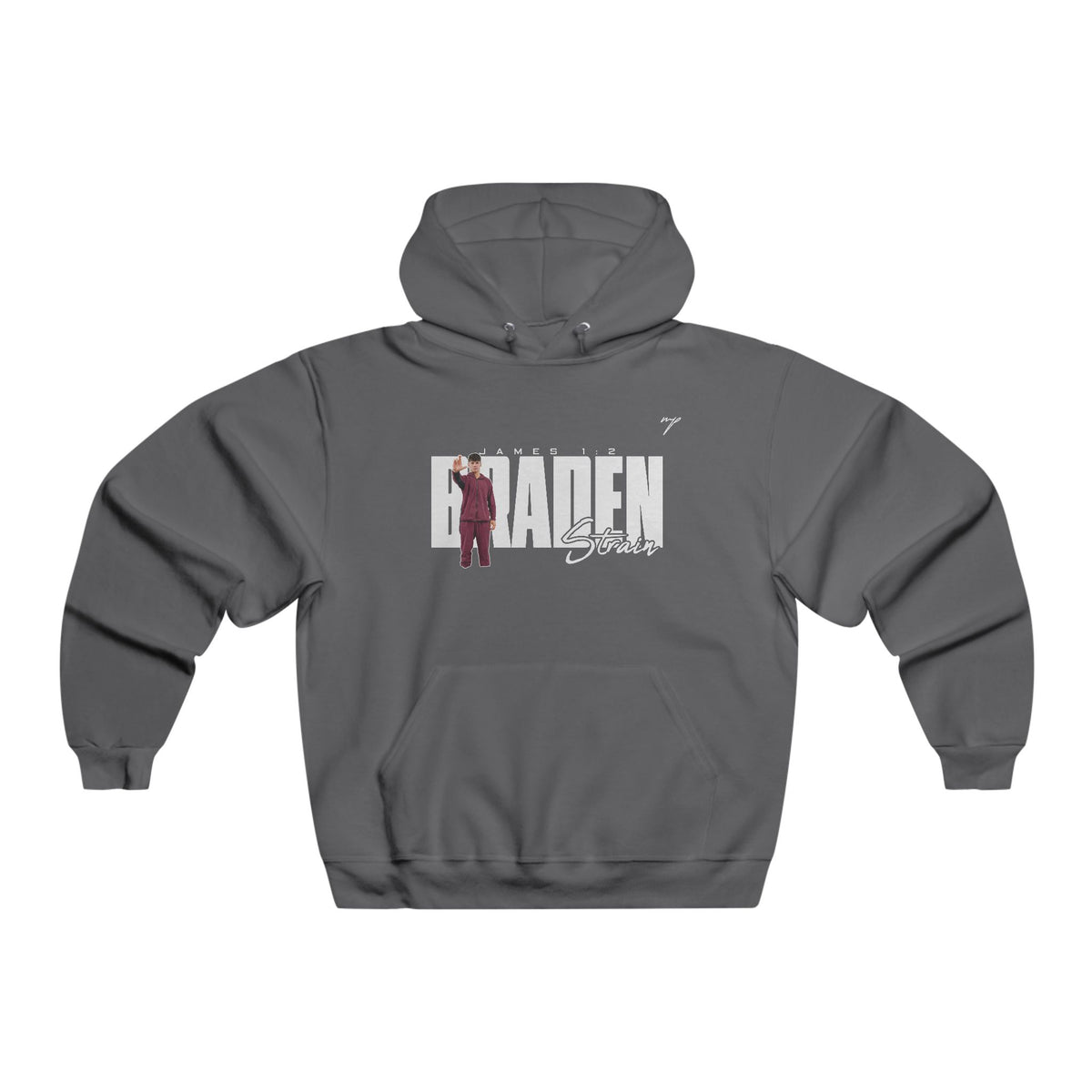 Braden Strain Vintage Hoodie (Front + Back)