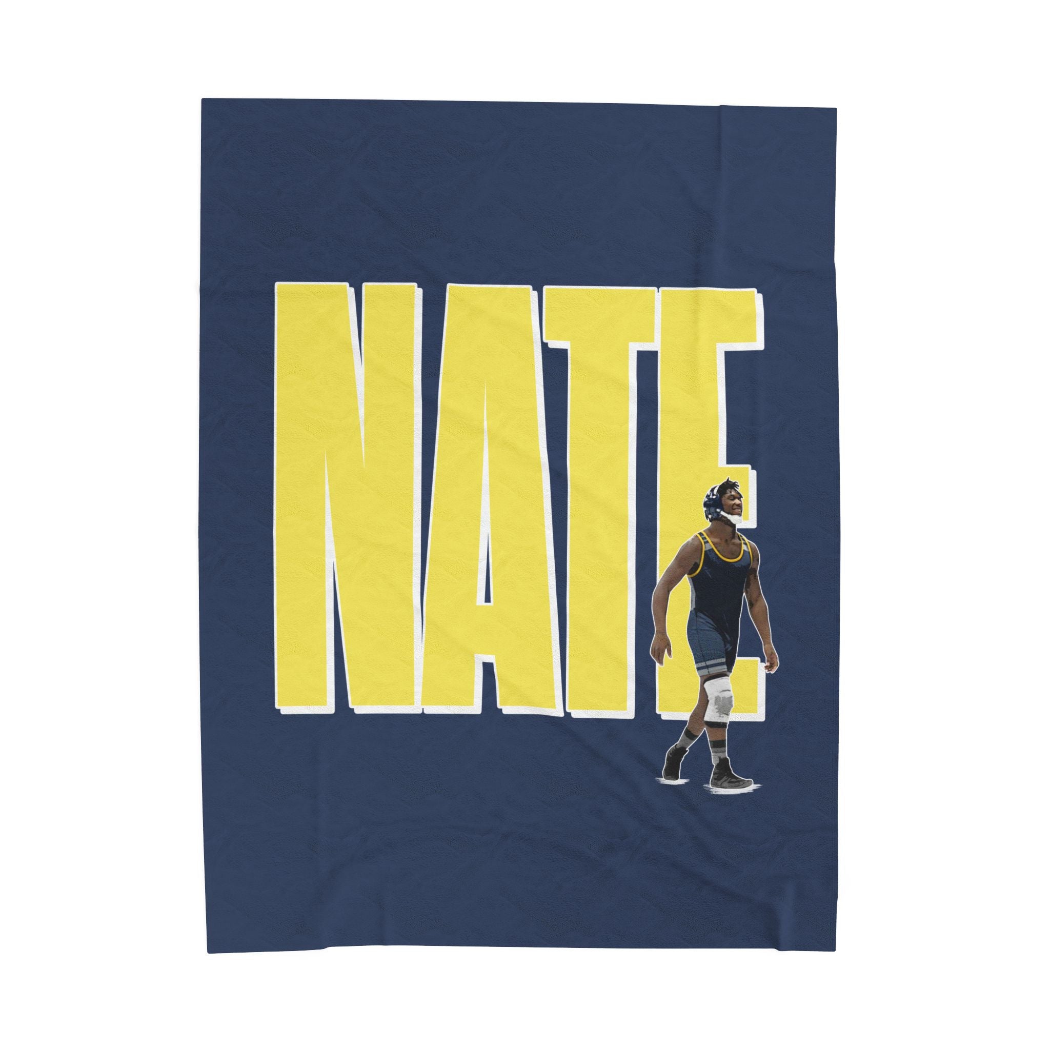 Nate Carter Velveteen Plush Blanket
