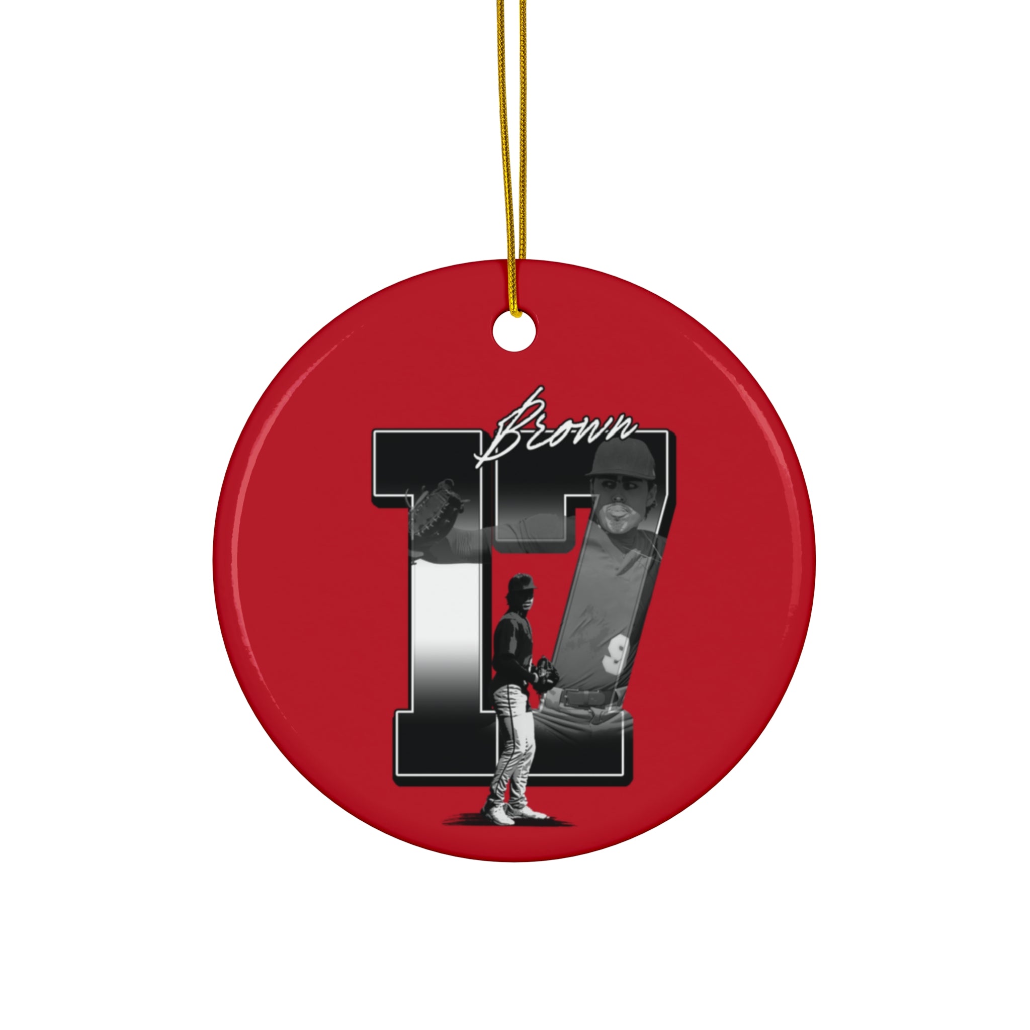 Gavin Brown Ceramic Ornament