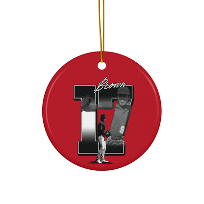 Gavin Brown Ceramic Ornament