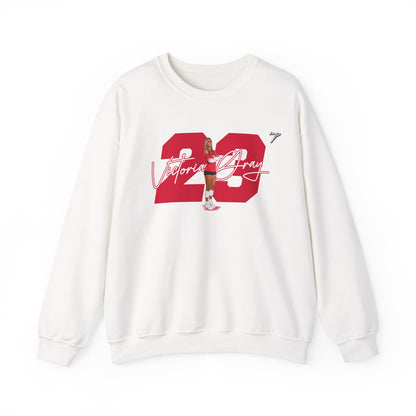 Victoria Gray Crewneck