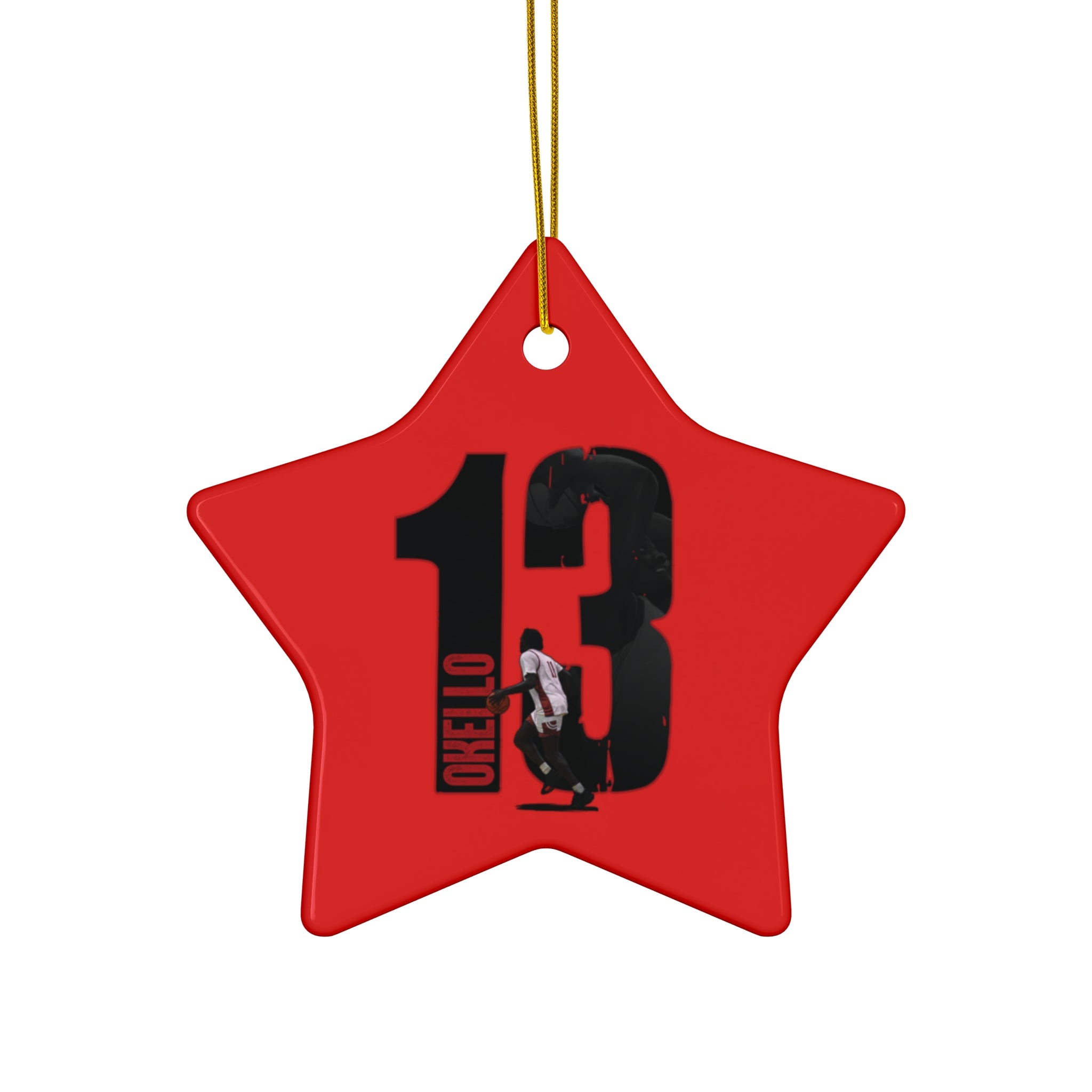Michael Okello Ceramic Ornament