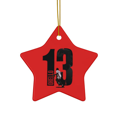 Michael Okello Ceramic Ornament