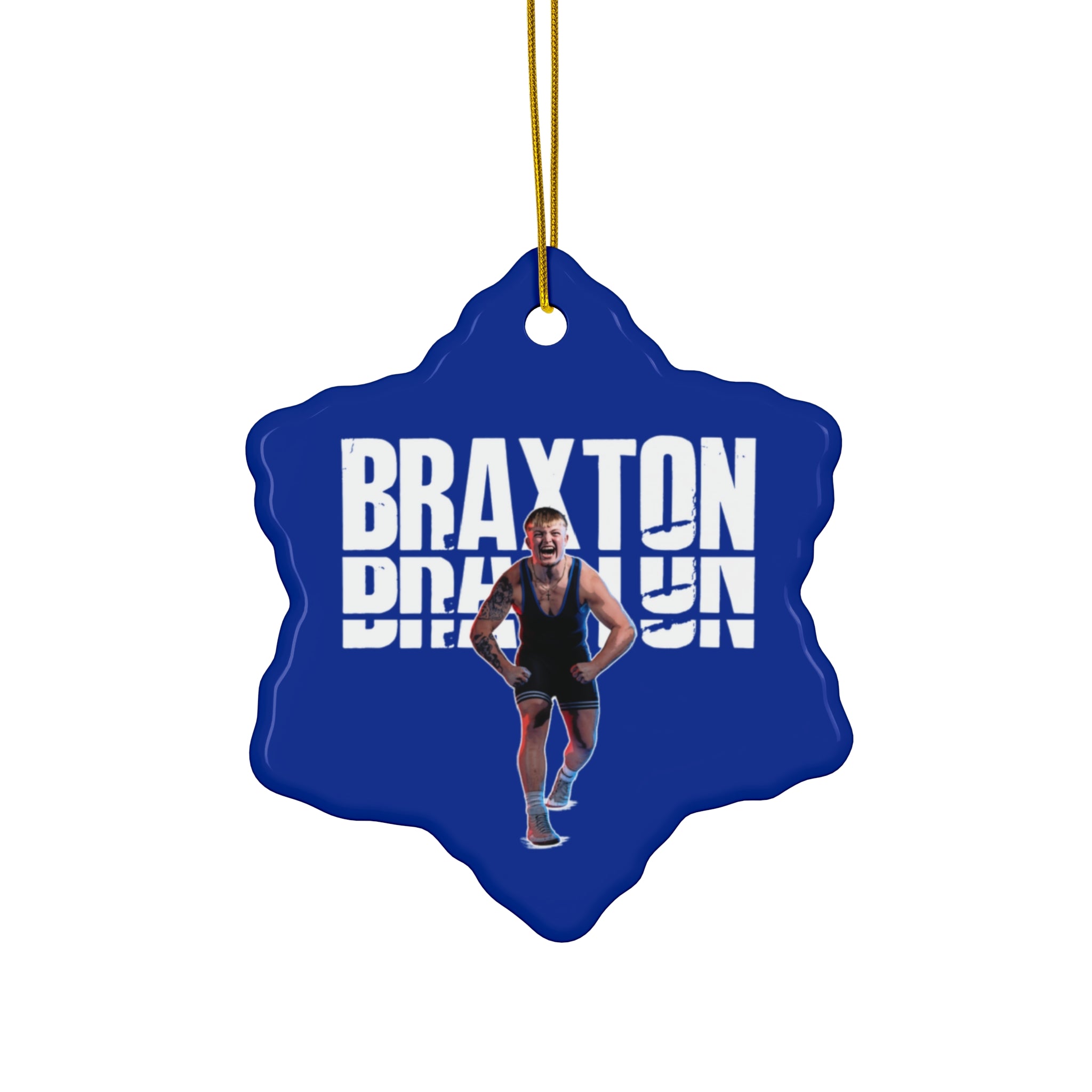 Braxton Robertson Ceramic Ornament