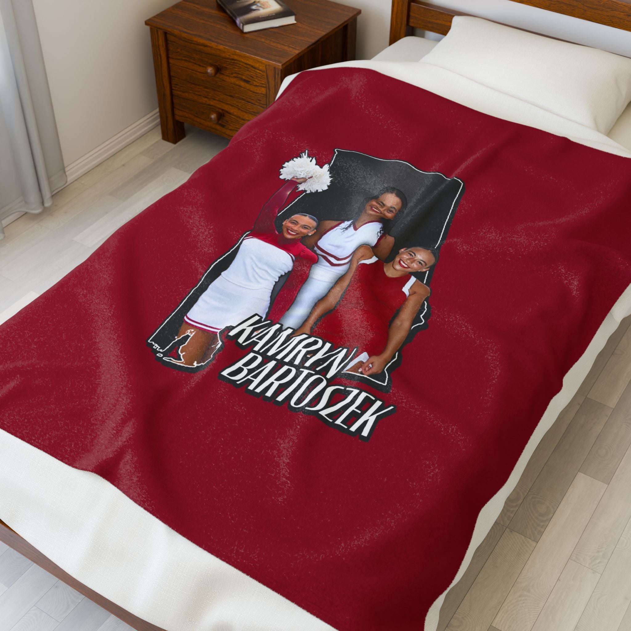 Kamryn Bartoszek Velveteen Plush Blanket