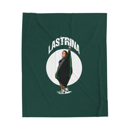 Liv Lastrina Velveteen Plush Blanket