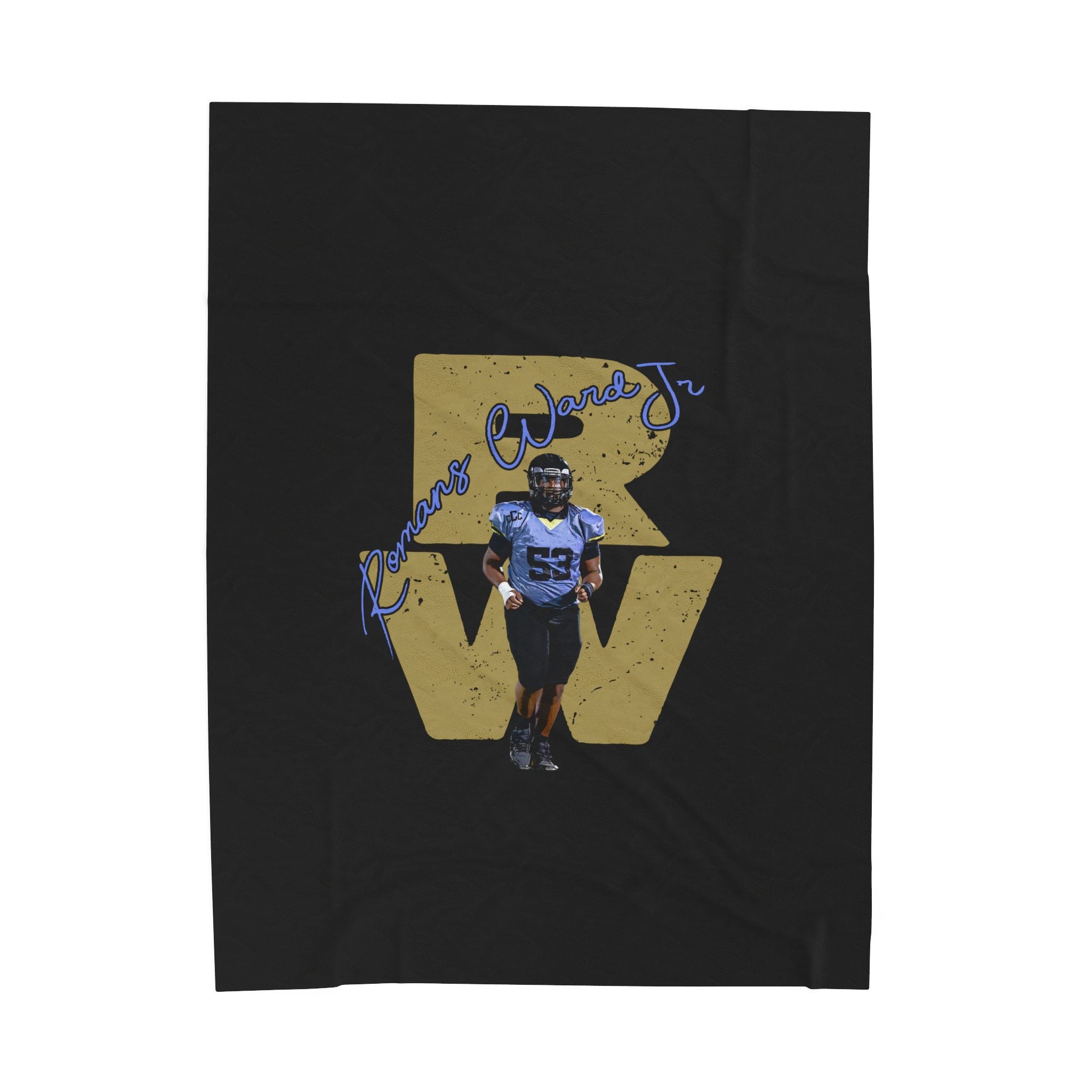 Romans Ward Jr Velveteen Plush Blanket