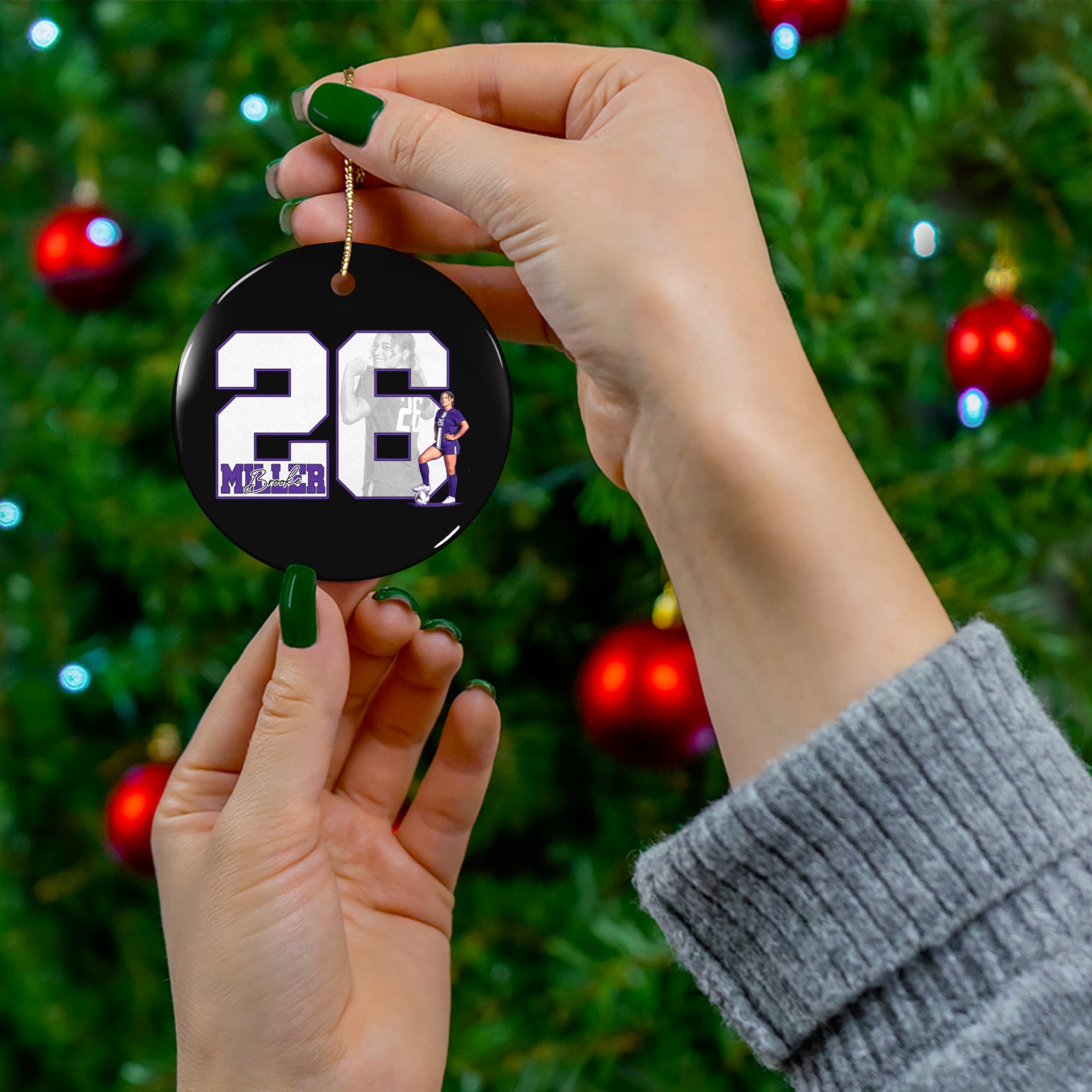 Brooke Miller Ceramic Ornament
