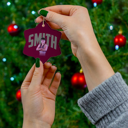 Chase Smith Ceramic Ornament