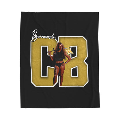 Colleen "Co Co" Branch Velveteen Plush Blanket