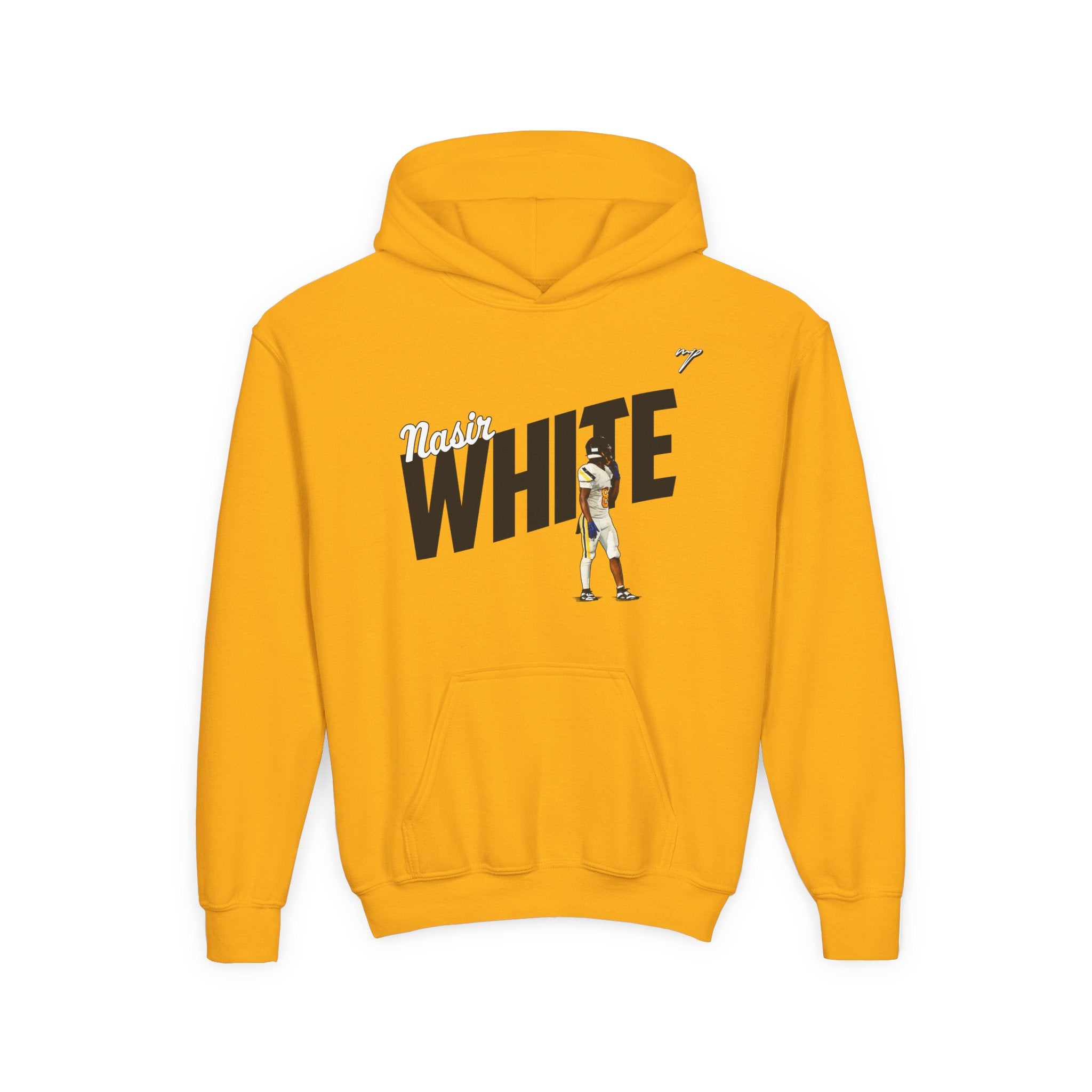 Nasir White YOUTH Hoodie