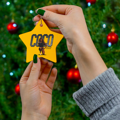 Colleen "Co Co" Branch Ceramic Ornament