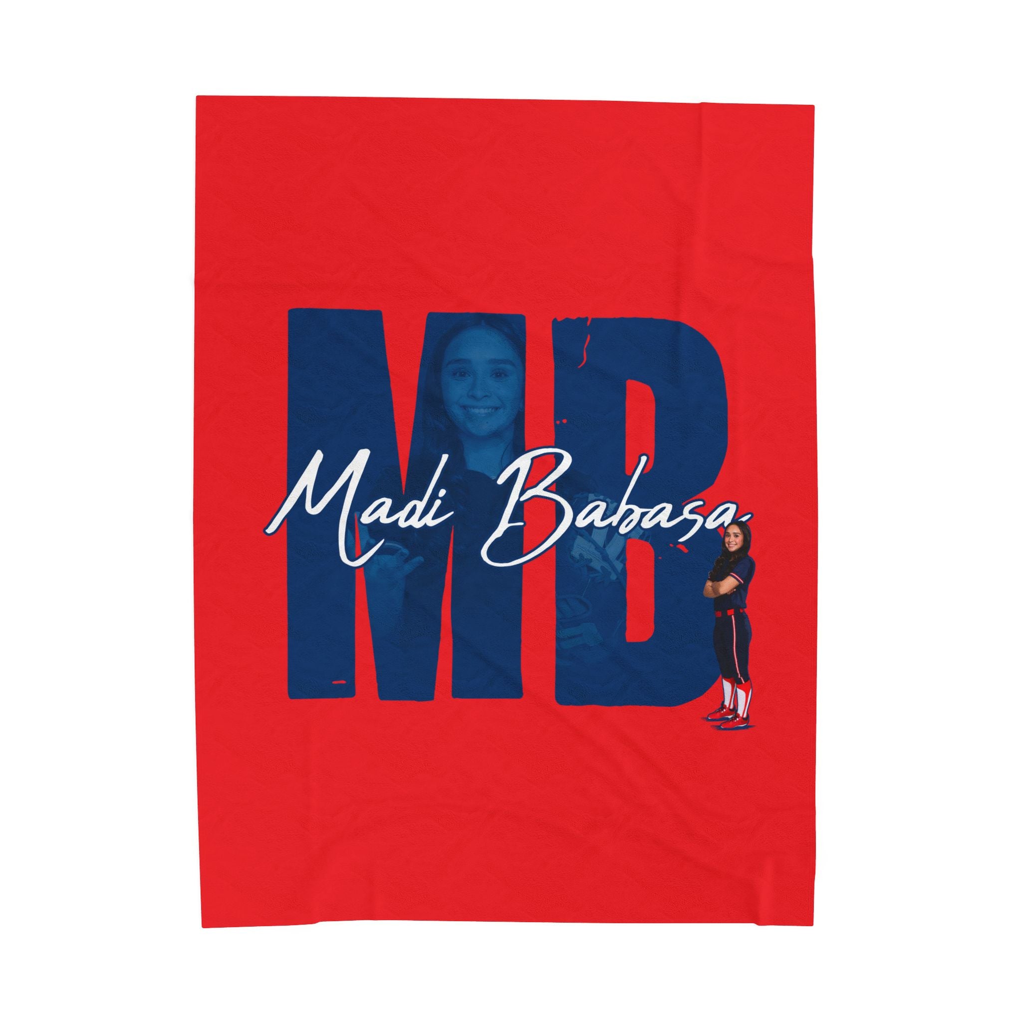 Madi Babasa Velveteen Plush Blanket