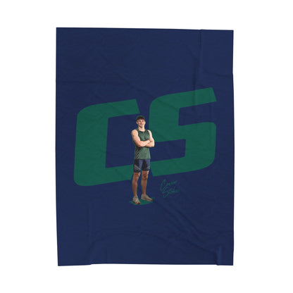 Connor Stokes Velveteen Plush Blanket