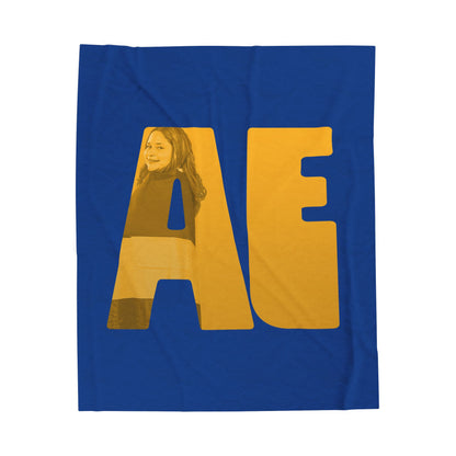 Alexa Escamilla Velveteen Plush Blanket