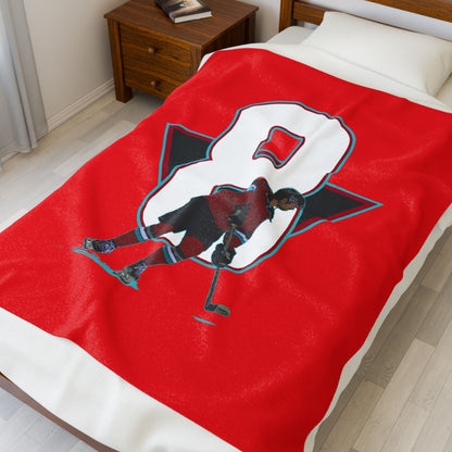 Tyler Barrow Velveteen Plush Blanket