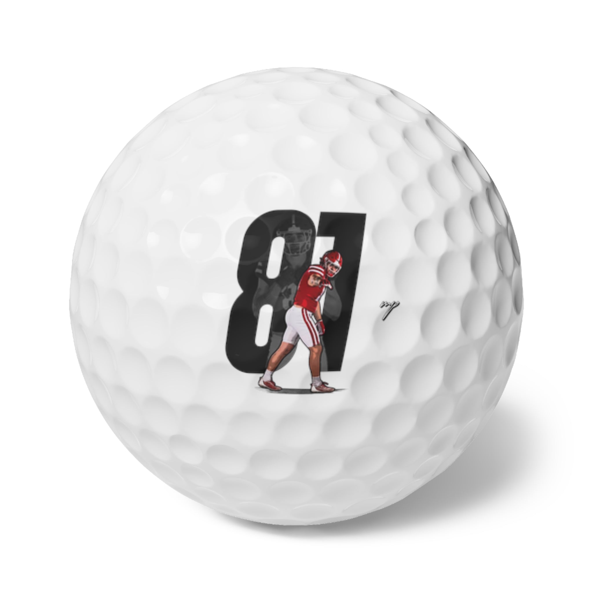 Mason Cowgill Golf Balls, 6pc