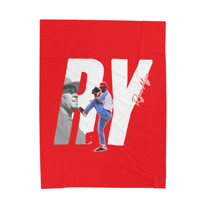 Ryan Mejia Velveteen Plush Blanket