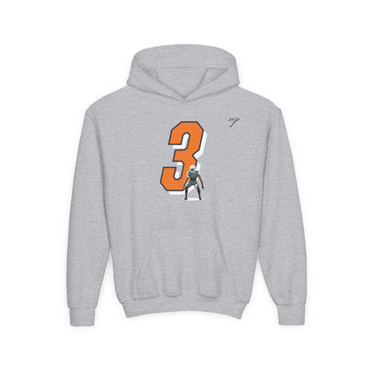 Kenny White Youth Hoodie