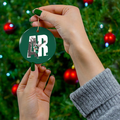 Abraham Rodriguez Ceramic Ornament