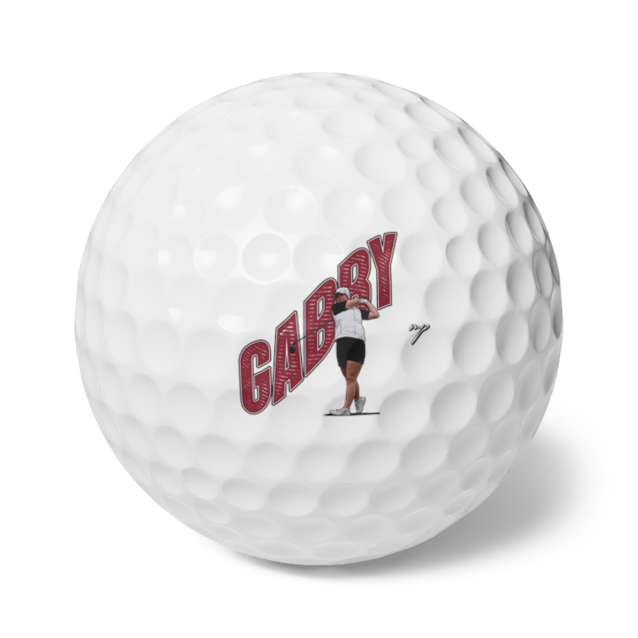 Gabby Penberthy Golf Balls, 6pc