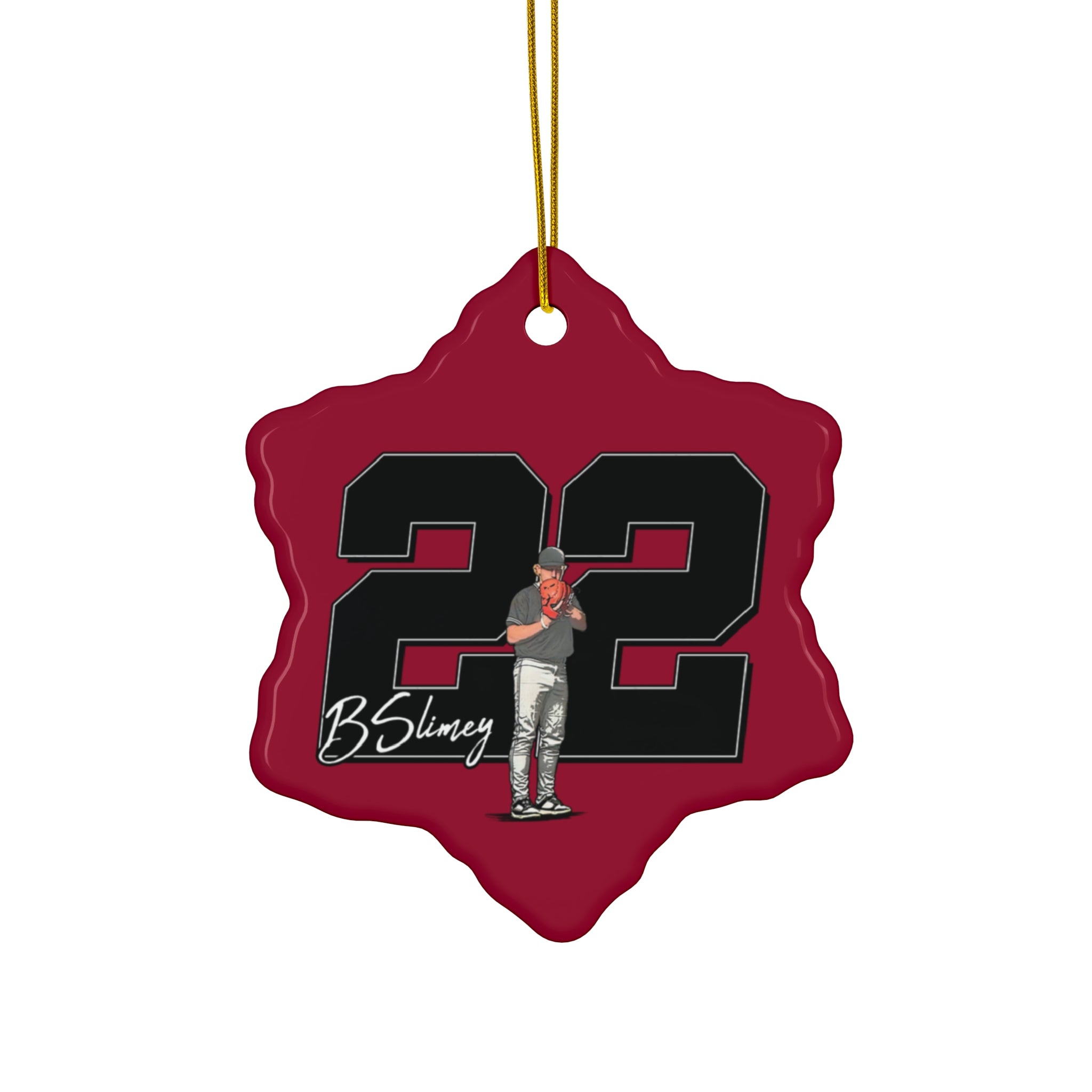Bryce Herpolsheimer Ceramic Ornament