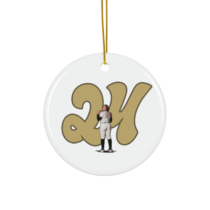 Gabi Casco Ceramic Ornament