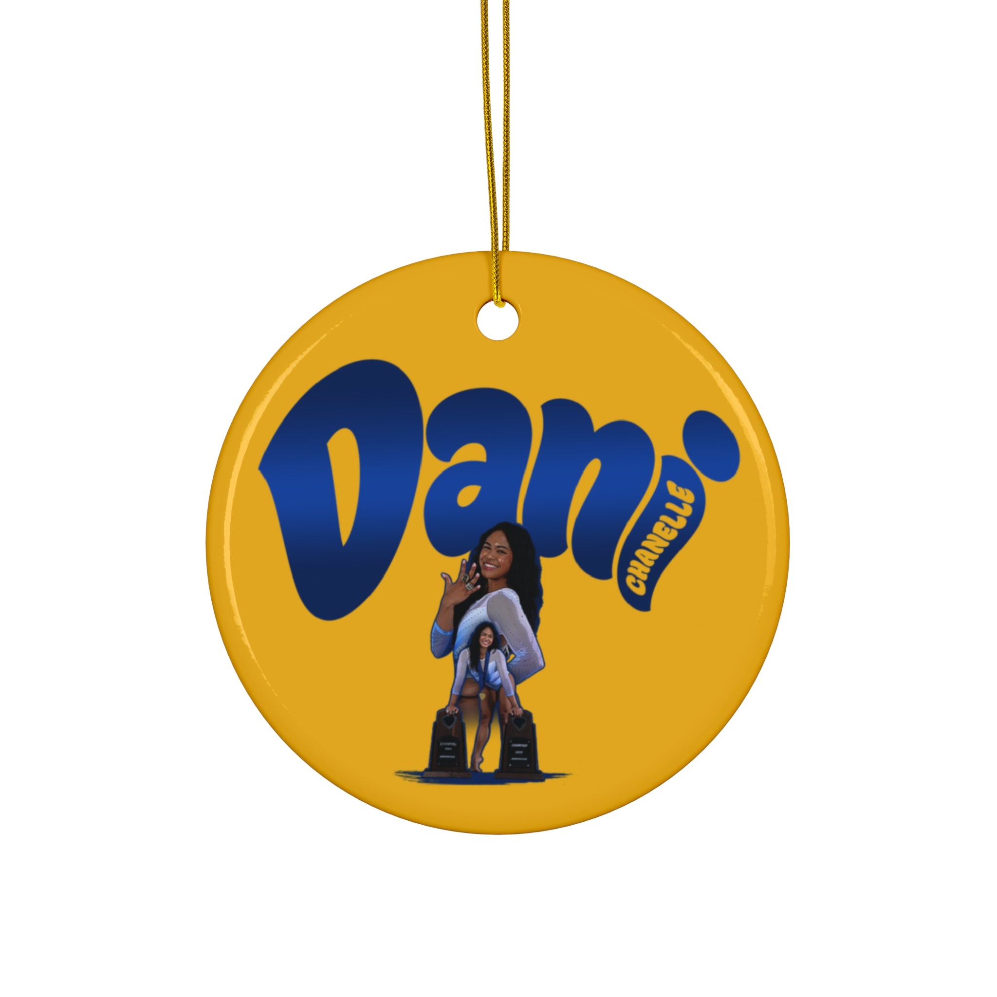 Dani Chanelle Fuertez Ceramic Ornament